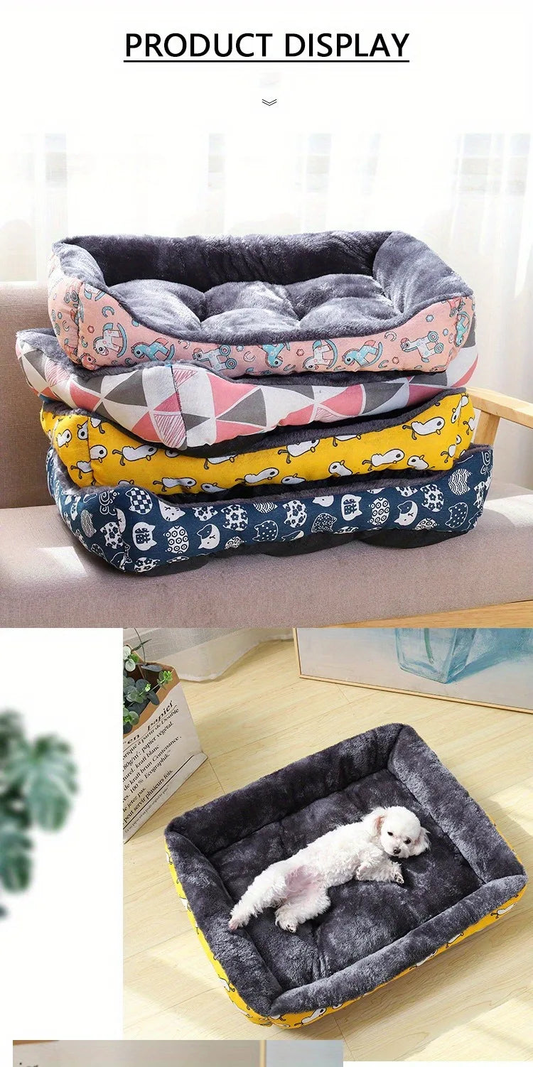 Pet Dog Bed Sofa Mats Winter Pet Products For Large Medium Small House Cat Bed
