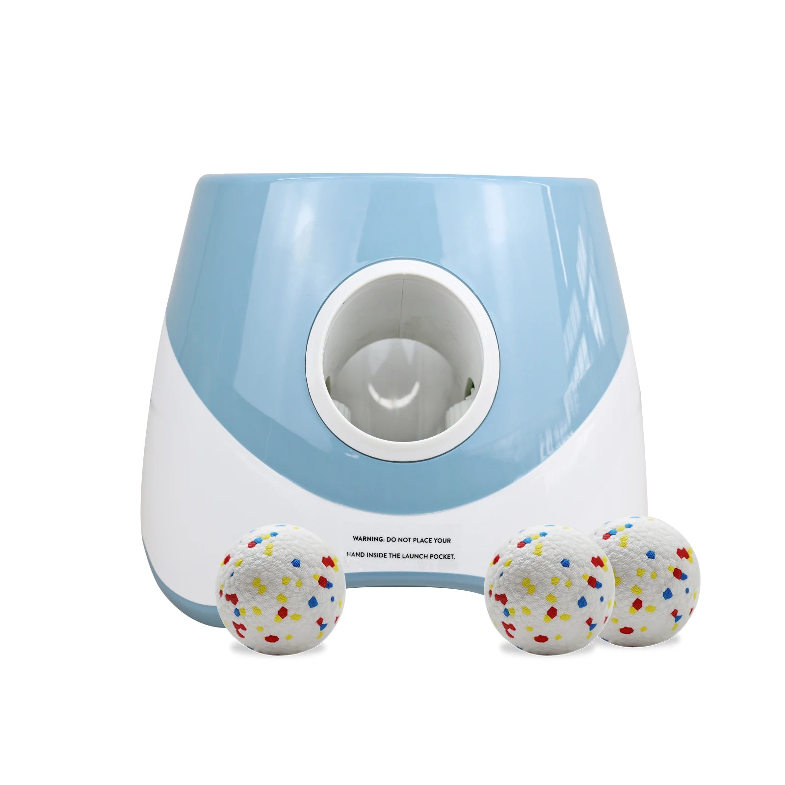 Rechargeable Automatic Tennis Ball Launcher for Dogs Interactive Fetch Throwing Machine