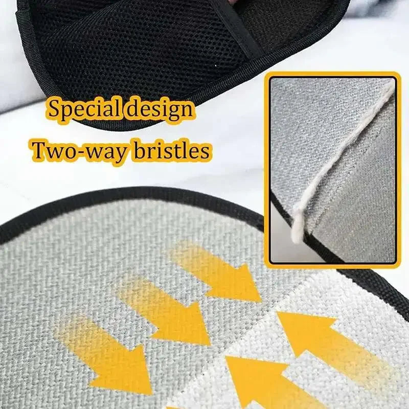 Reusable Pet Hair Removal Gloves – Double-Sided Grooming & Cleaning Tool