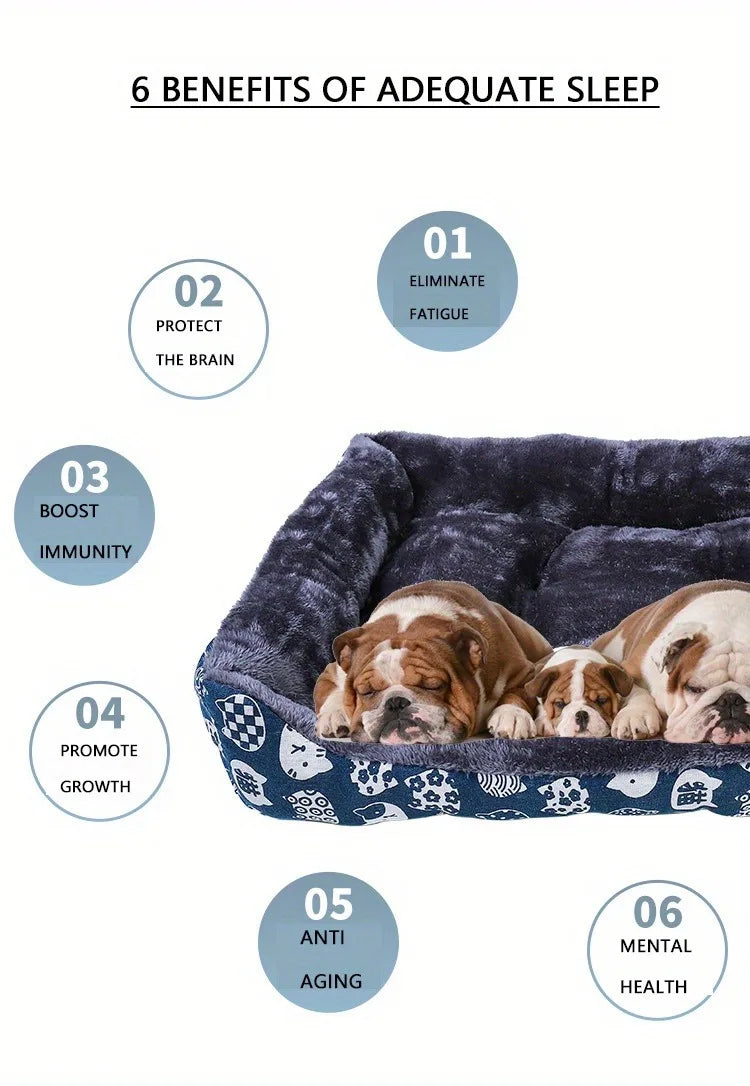 Pet Dog Bed Sofa Mats Winter Pet Products For Large Medium Small House Cat Bed
