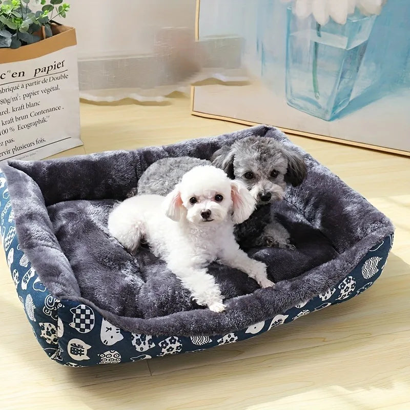 Pet Dog Bed Sofa Mats Winter Pet Products For Large Medium Small House Cat Bed