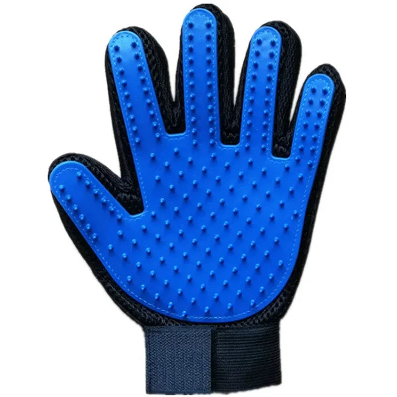 Pet Grooming Glove Brush – Deshedding & Massage Hair Remover