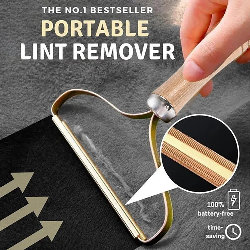 Portable Pet Hair Lint Remover Brush
