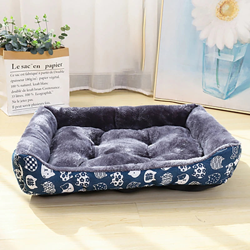 Pet Dog Bed Sofa Mats Winter Pet Products For Large Medium Small House Cat Bed
