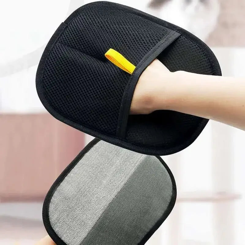 Reusable Pet Hair Removal Gloves – Double-Sided Grooming & Cleaning Tool