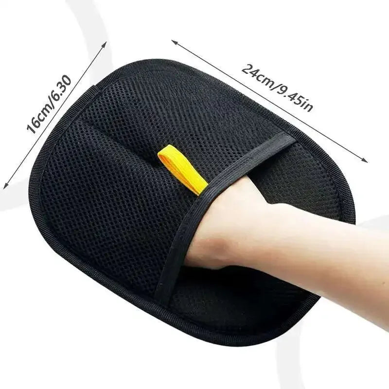 Reusable Pet Hair Removal Gloves – Double-Sided Grooming & Cleaning Tool