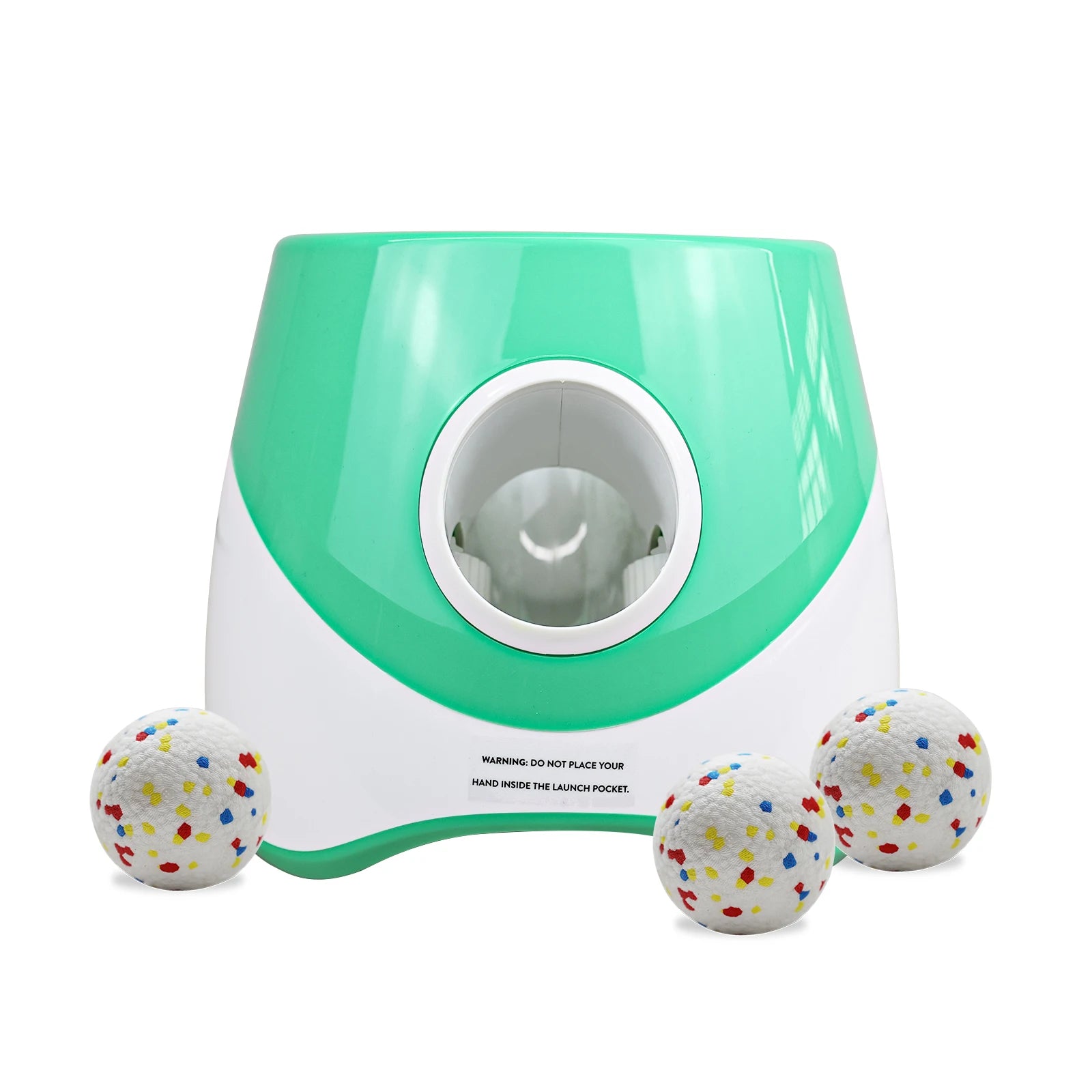 Rechargeable Automatic Tennis Ball Launcher for Dogs Interactive Fetch Throwing Machine