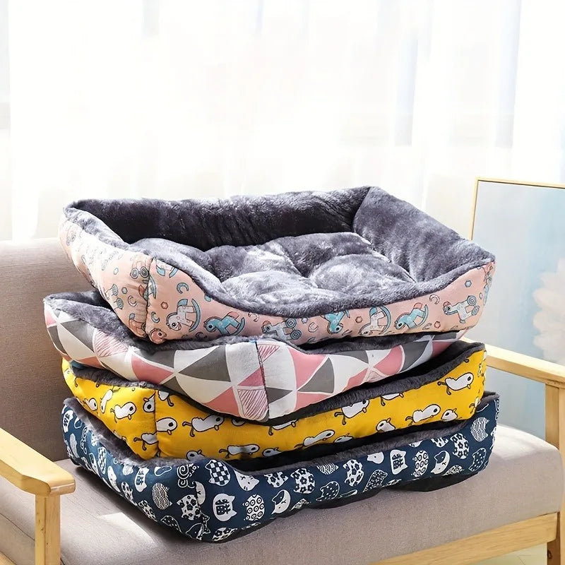 Pet Dog Bed Sofa Mats Winter Pet Products For Large Medium Small House Cat Bed