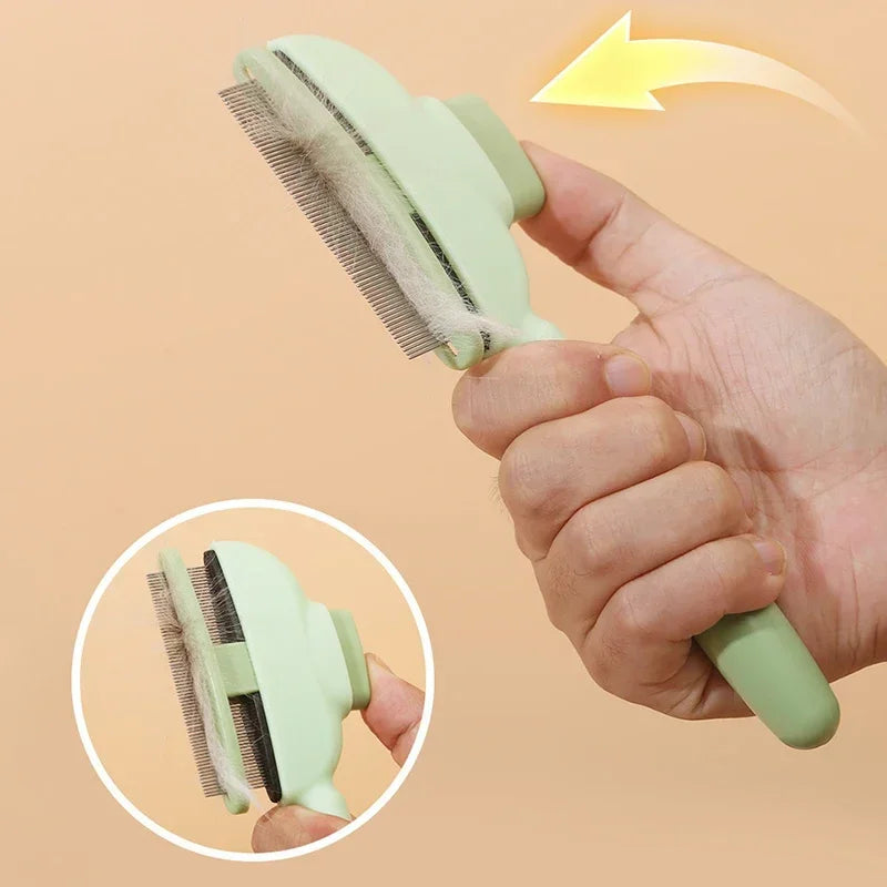 Pet Hair Removal Comb Brush for Cats and Dogs