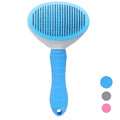 One Click Pet Hair Remover Grooming Brush